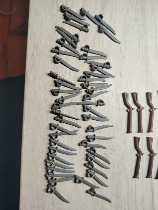 Lego szable 50 sztuk stare nowe wysyłka od 5 zł