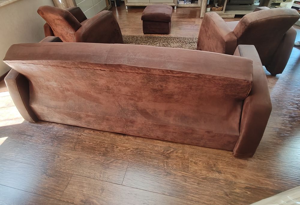 Zestaw wypoczynkowy sofa kanapa fotele