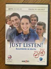 Just listen oraz No errors nauka angielskiego cd