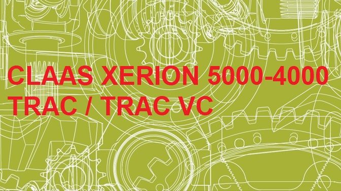 CLAAS XERION 5000 do 4000 TRAC / TRAC VC instrukcja NAPRAW J. POLSKI!