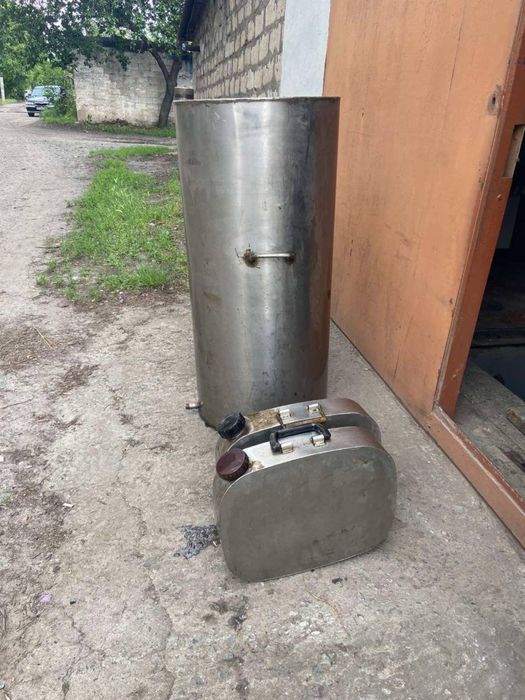 Каністри харчові з нержавійки 10 л.