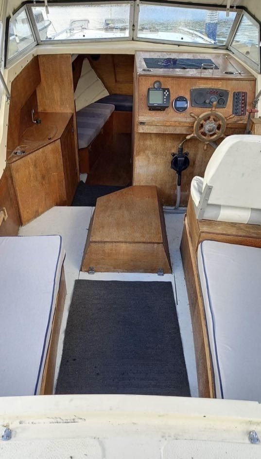 Łodź motorowa Houseboat Sjømann 670x 220cm silnik 15 koni