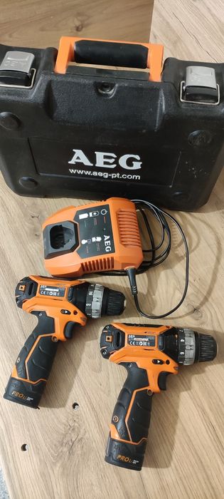 Wkrętarki AEG BS 12C2 używane