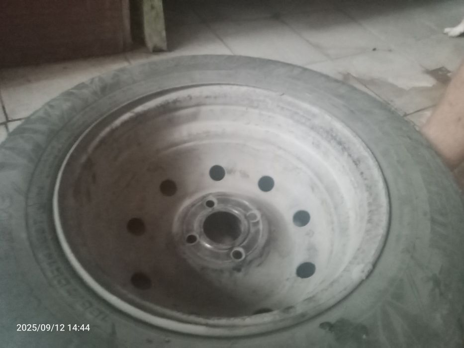 Колесо 1 шт с с резиной лето 185/70 r 14 (4 болта)