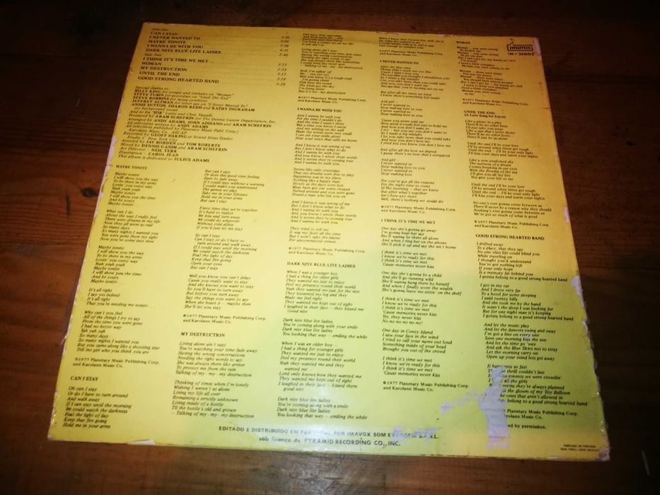 Egg Cream Featuring Andy Adams  - Egg Cream LP