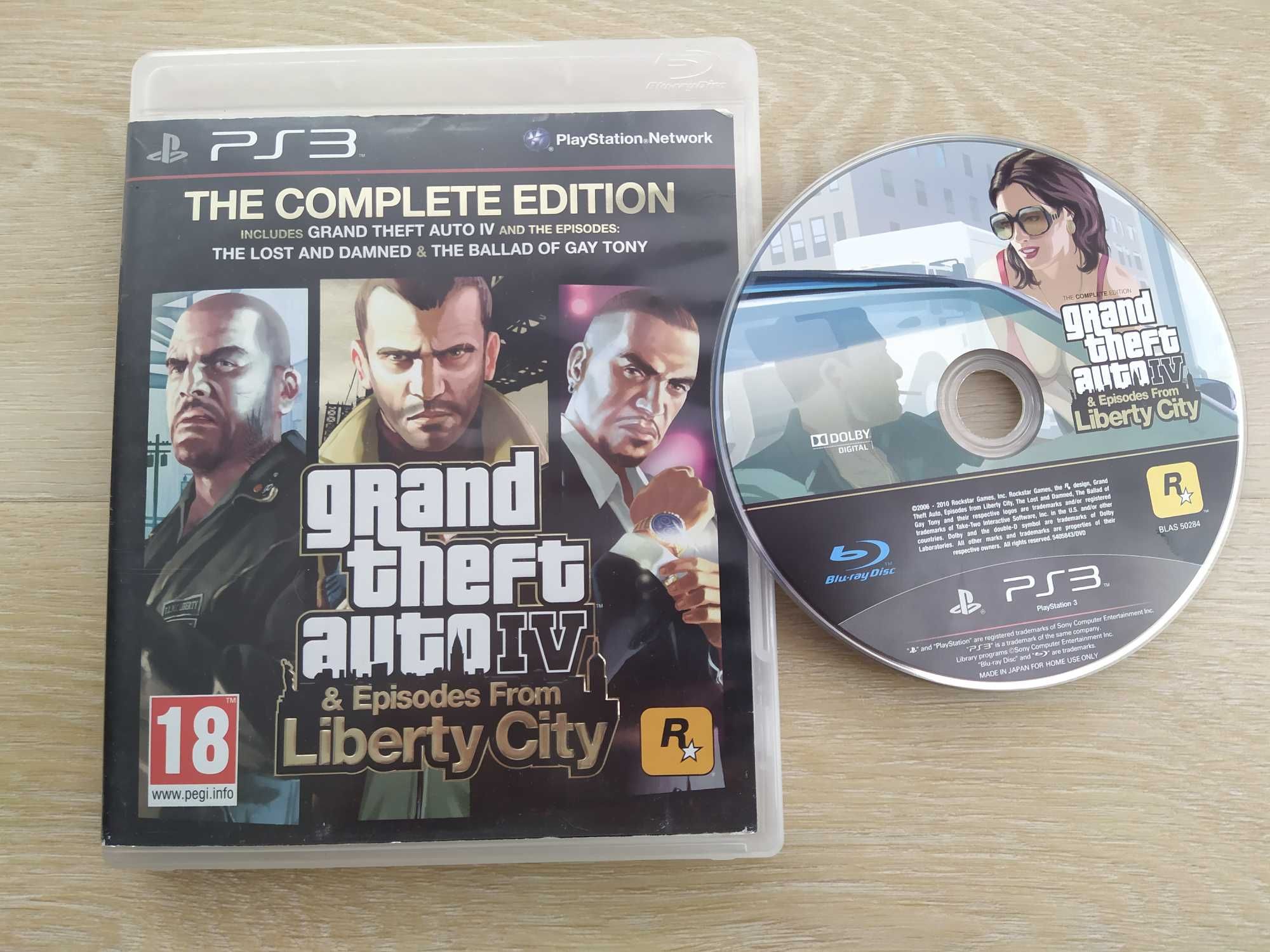 Grand Theft Auto IV + Episodes from Liberty City [PS3] EDYCJA GOTY