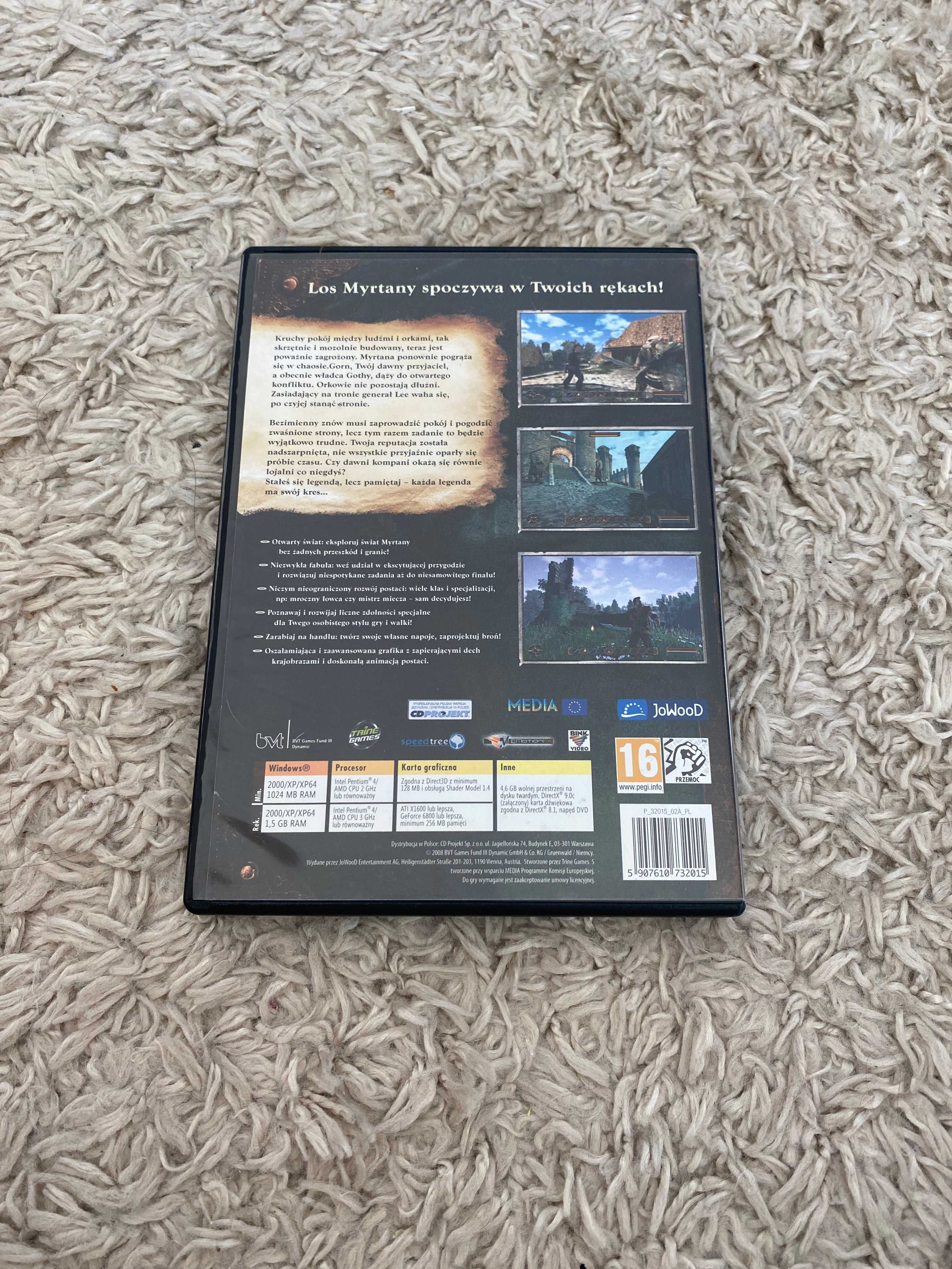 Gothic 3: Zmierzch Bogów - Gra PC - stan dobry +