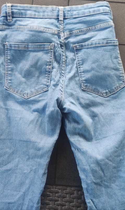 Spodnie Jeansowe Sinsay damskie