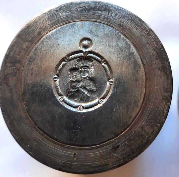 Jubilerska matryca/sztanca do produkcji medalików=zabytek