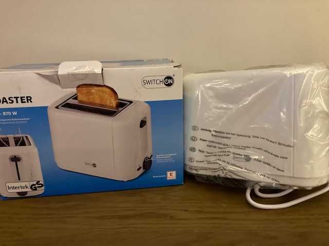 Toster Switch On T0-G0101 biały 730-870 W