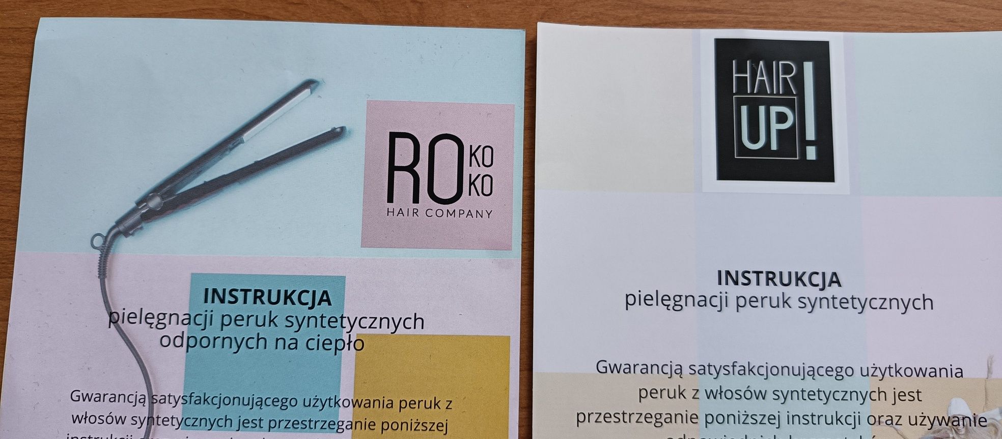 Peruka syntetyczna ROKOKO – jak nowa + akcesoria