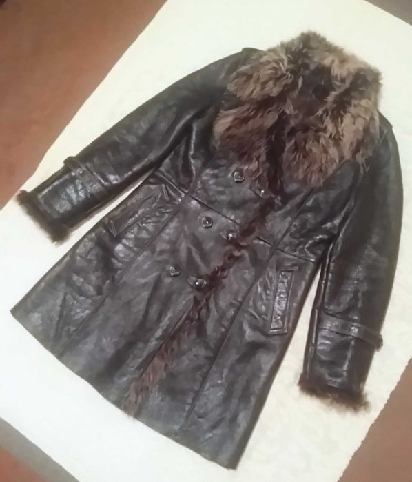 Дублёнка женская натуральная кожа