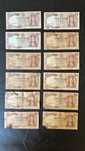 Lote 12 Notas - 50 Escudos - (1964)