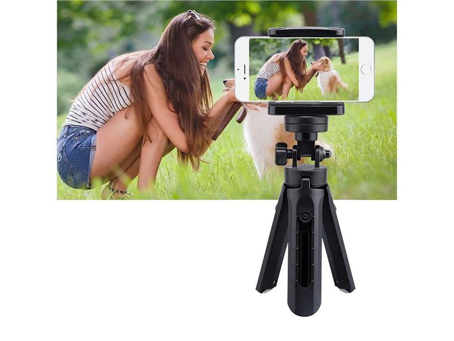 UCHWYT STATYW STOJAK na Telefon Aparat TRIPOD Regulowany SELFIE Stick