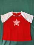 Bluzka T-shirt koszulka No Comment XL z gwiazdą międzynarodową