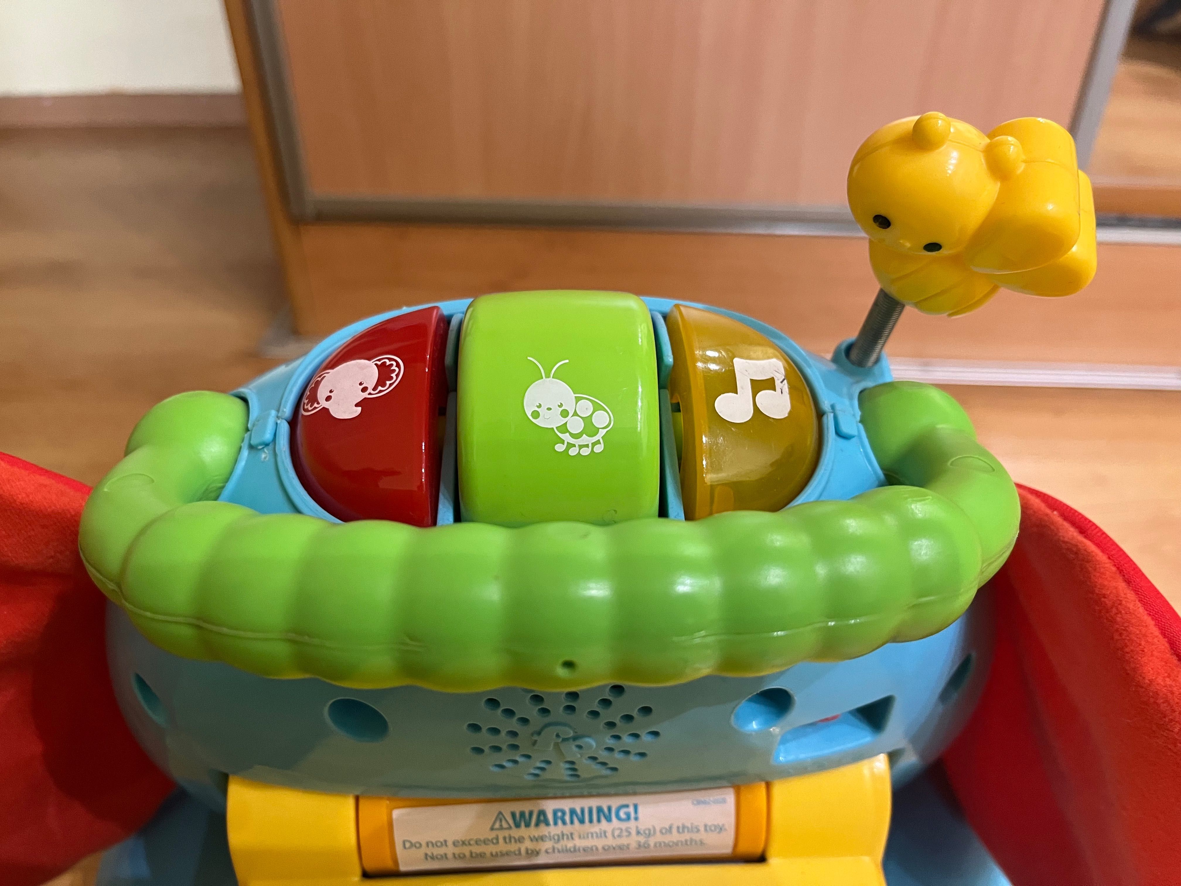 Fisher-Price Słonik-Chodzik Jeździk Skoczek 3W1