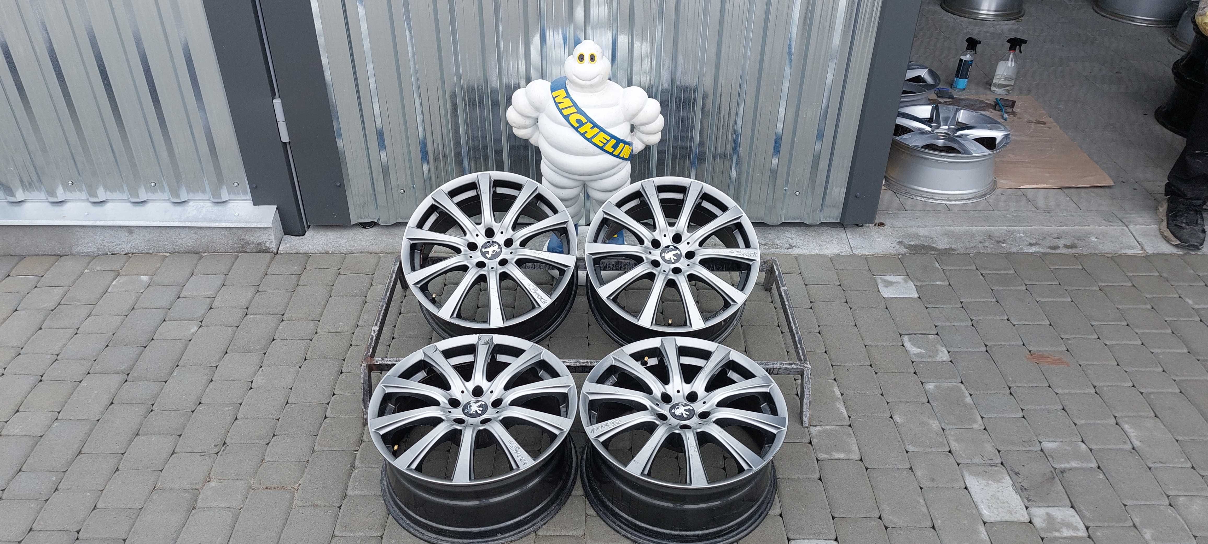 Диски Brock R18 5x108 8J ET27 Peugeot RCZ 408 Citroen C5 Quattroporte