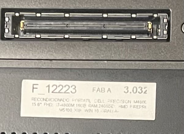 Dell Precision Portatil - Intel i7 16GB RAM 256 SSD
