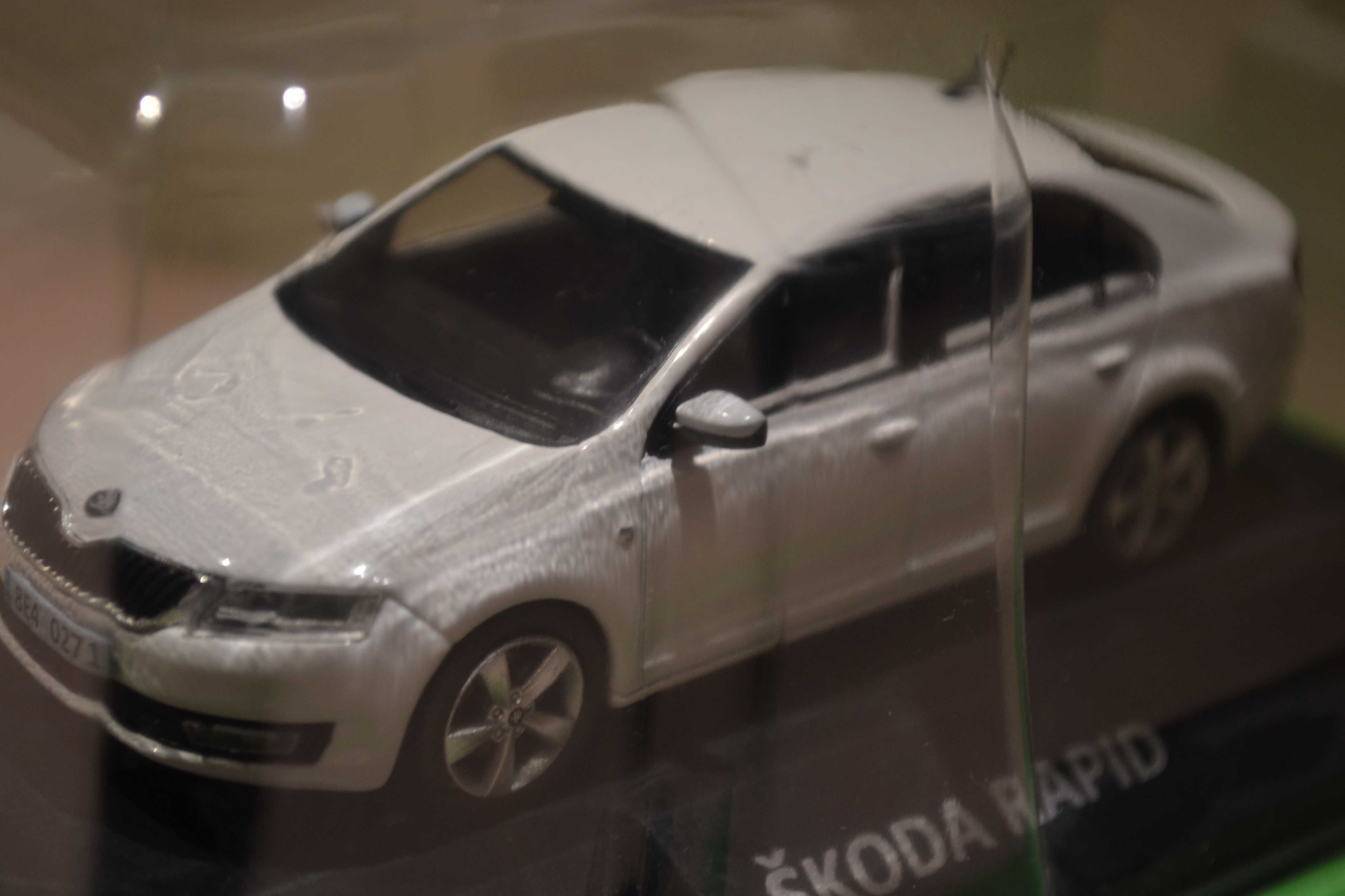 Skoda Rapid 2012 r. model 1:43 DeAgostini Czechy nr 58