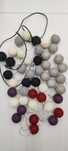 Kulki cotton balls, 45 sztuk, do prac DIY