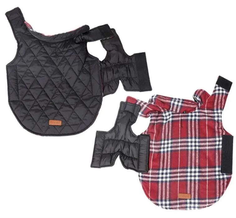 Двухстороний жилет для собак