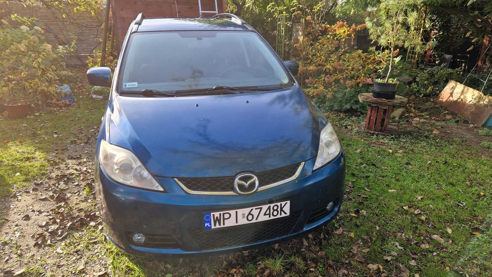 mazda 5, LPG, 2007 - android - opłaty do 04.2026