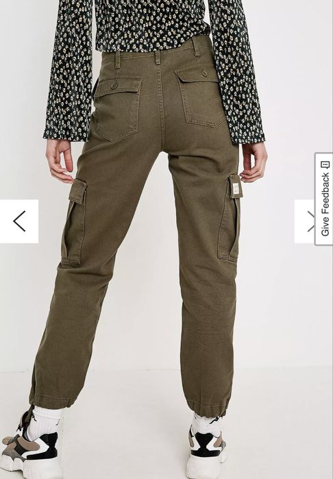 Штани Карго BDG кольору хакі