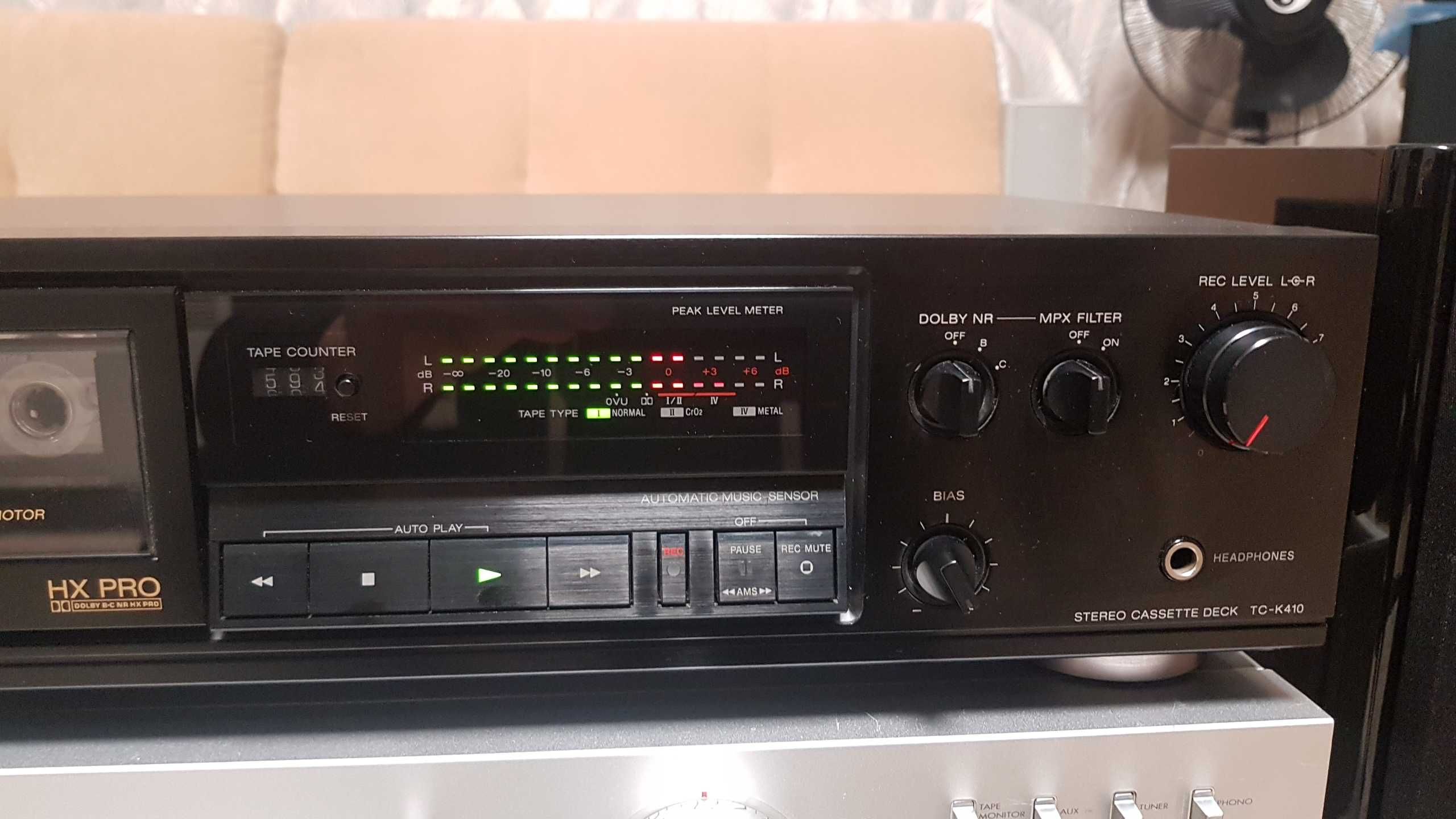 Кассетная дека Sony TC-K 410 stereo made in Japan