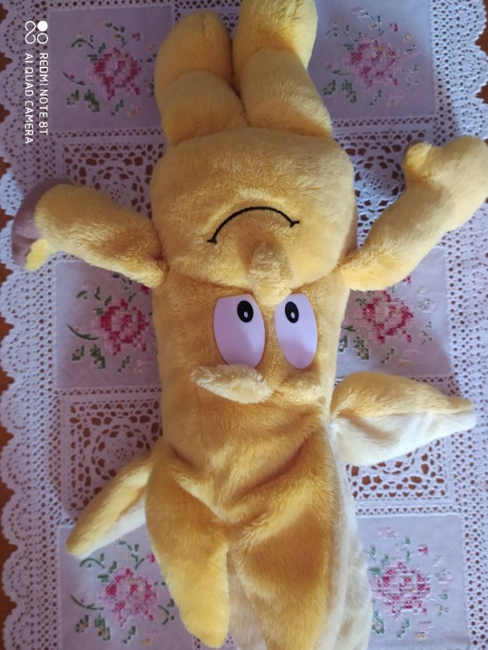 игрушки лисенок, Банан, собачка, свинка, мишка, дед Мороз, сапожок