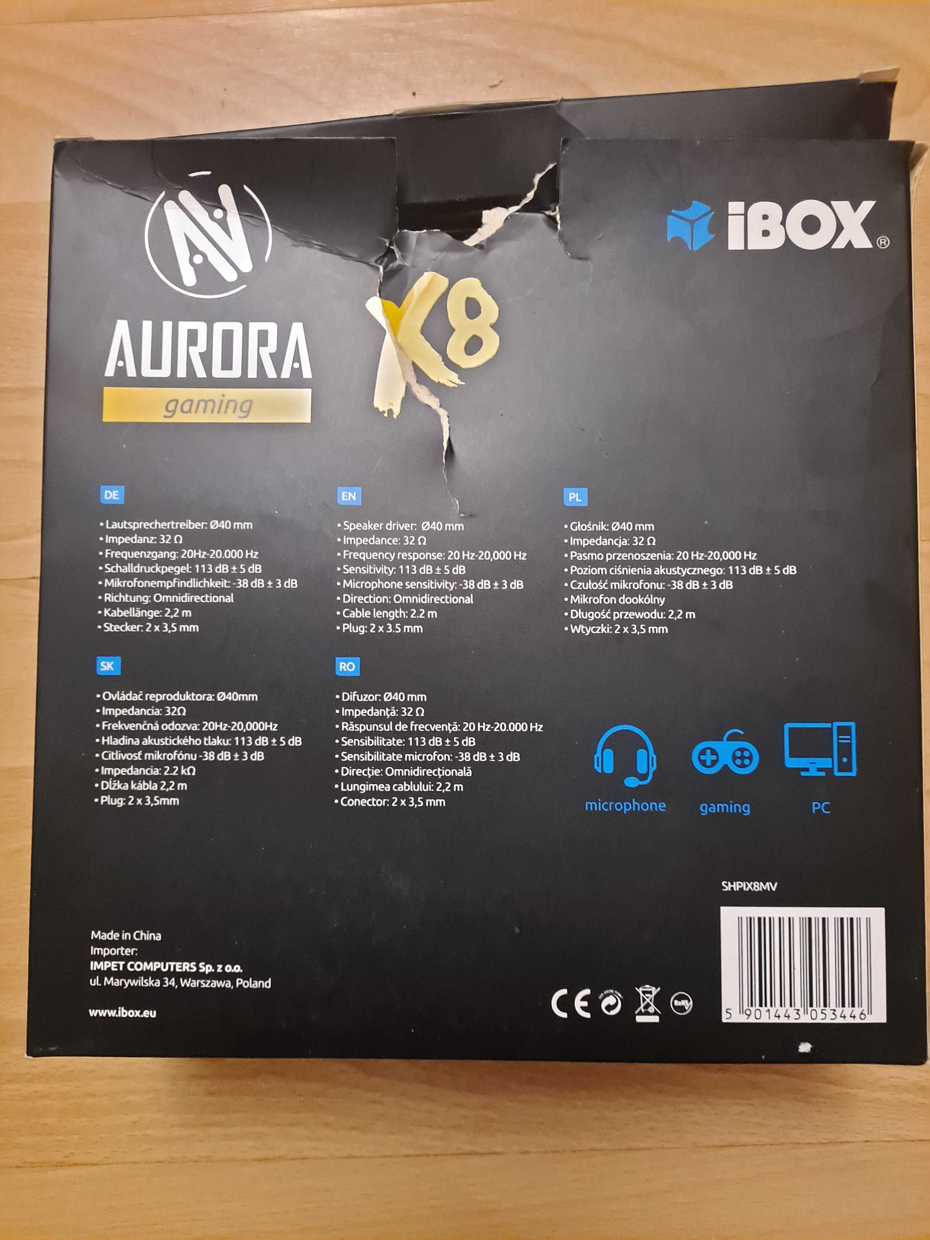 Słuchawki komputerowe IBOX X8