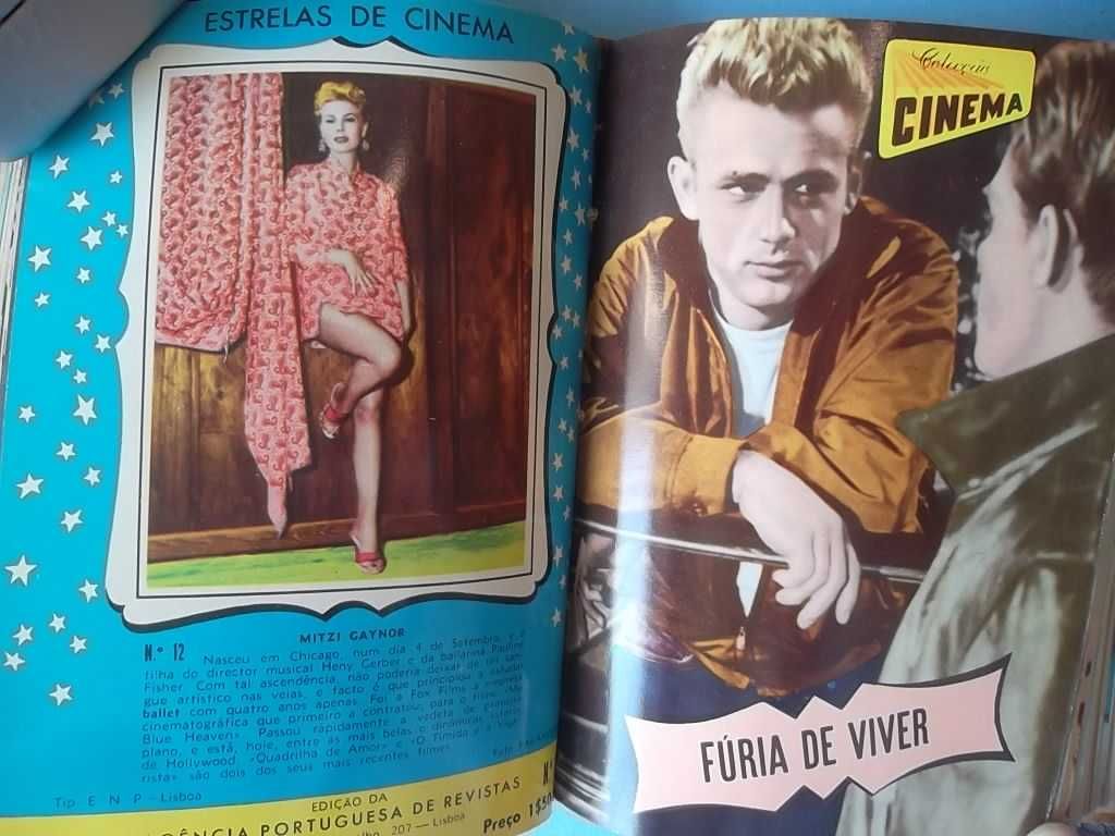 Colecção "CINEMA" (1956) - 11 volumes com mais de 200 revistas