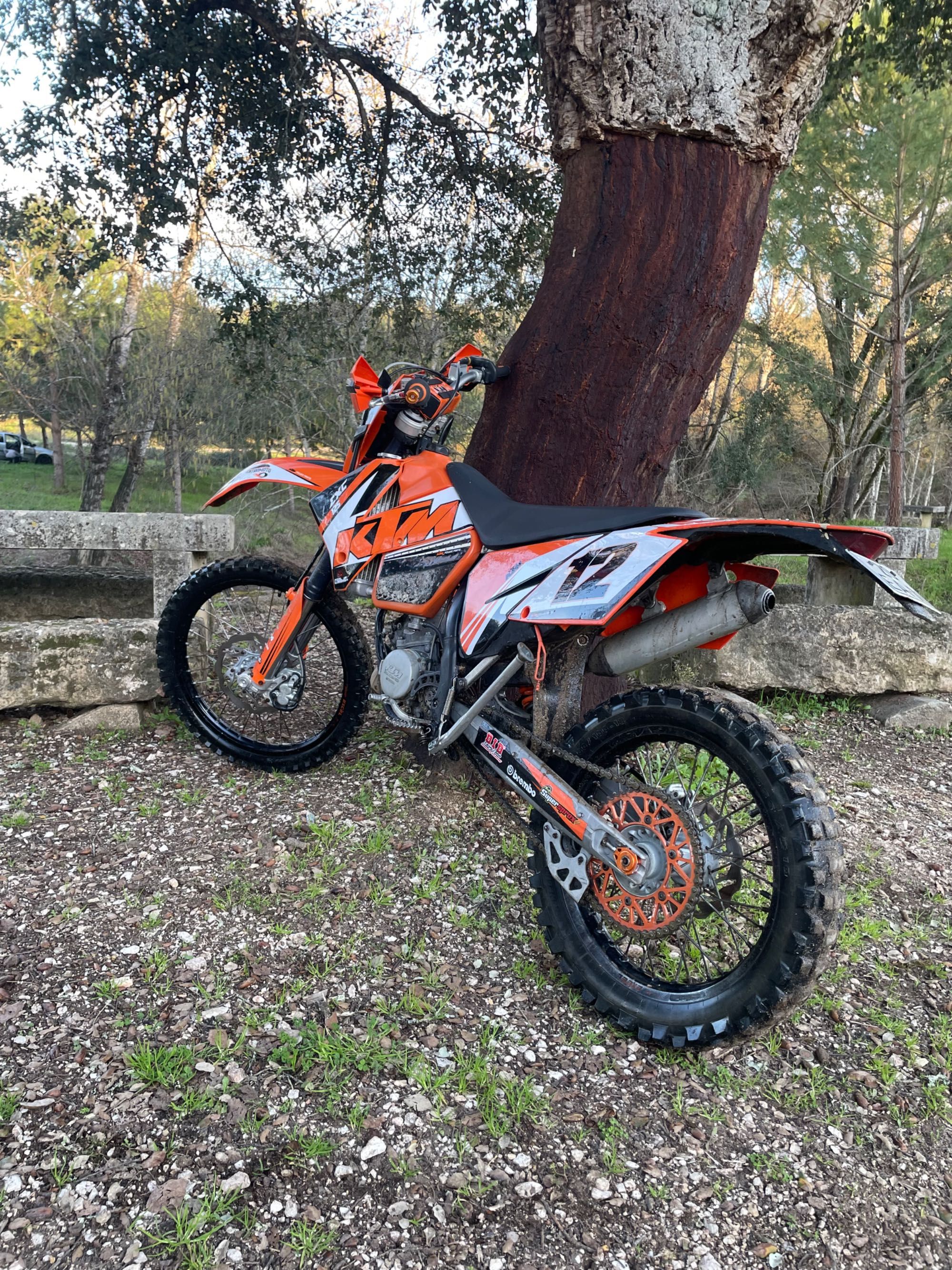 ktm exc 125 matriculada