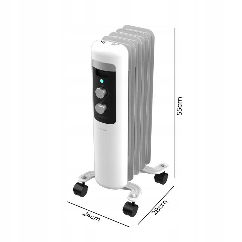 Grzejnik Elektryczny Cecotec Readywarm 550 Space White 1500W