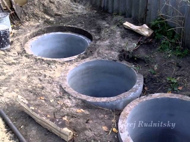 Септик під ключ, копка каналізацій, траншеї, вигрибние ями под ключ
