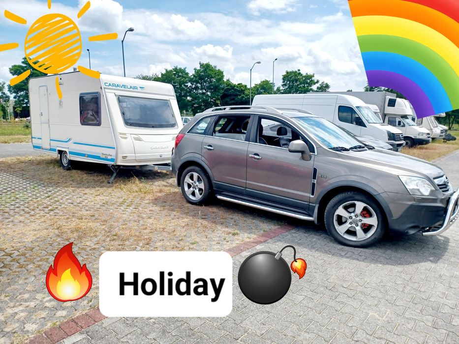 Przyczepa campingowa wynajem.