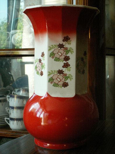 Kultowy wazon 30 cm Chodzież porcelana n. Ćmielów Pruszków L60e PRLu