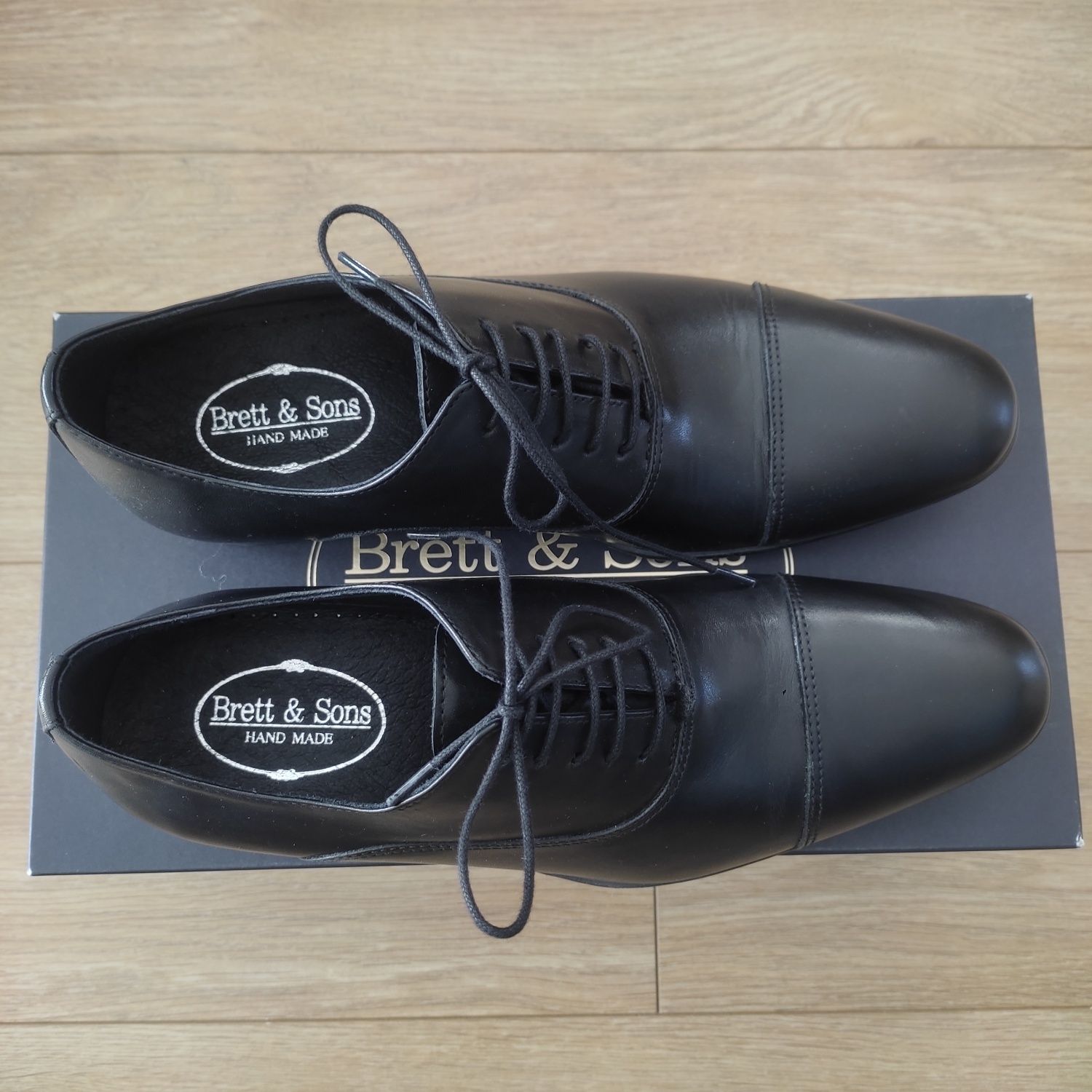 Brett & Sons eleganckie buty męskie 39