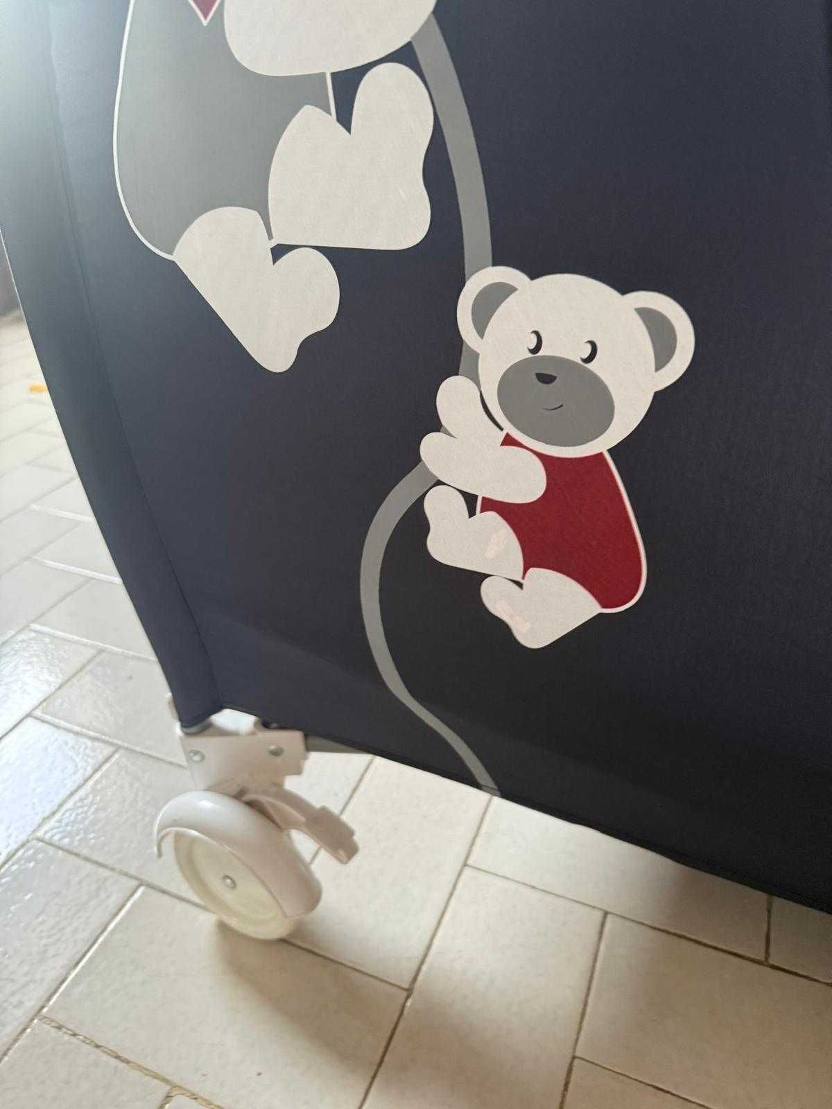 Cama de viagem como nova marca CAM, Chicco, Britax, Concord
