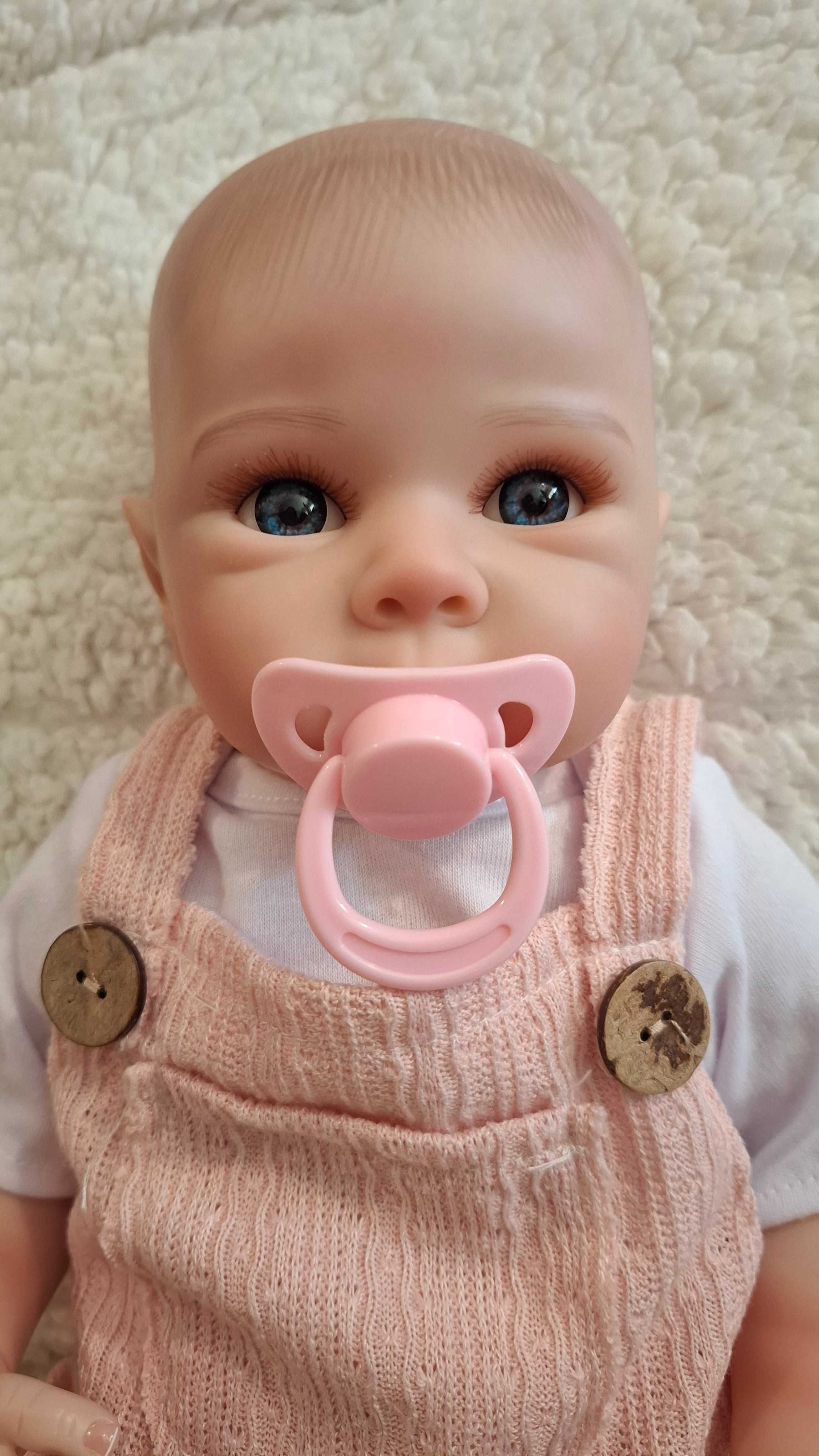 Boneca reborn silicone do vinil todo corpo (artigo novo)