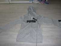 Bluza firmy Puma na rozmiar 152-158 szara
