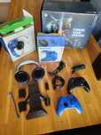 XBOX series X 1 TB 2 pady, słuchawki bezprzewodowe, ładowarka