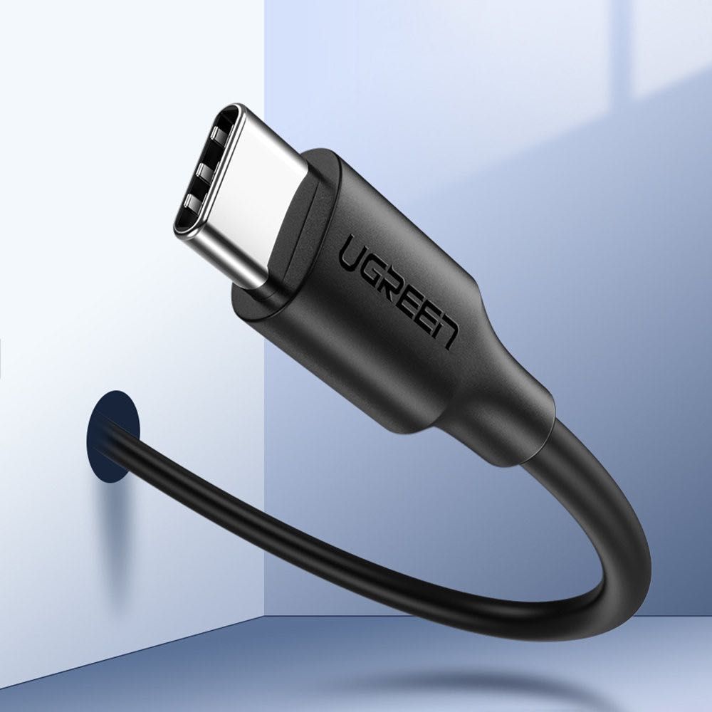 Ugreen kabel USB Typ C do ładowania i transferu danych 3A 1,5m czarny