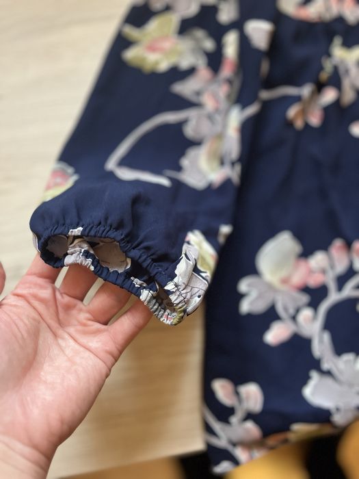 Шифонова блуза кофтинка для вагітних