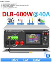 DLB-600W elektroniczne obciążenie 200V 40A Bluetooth tester baterii