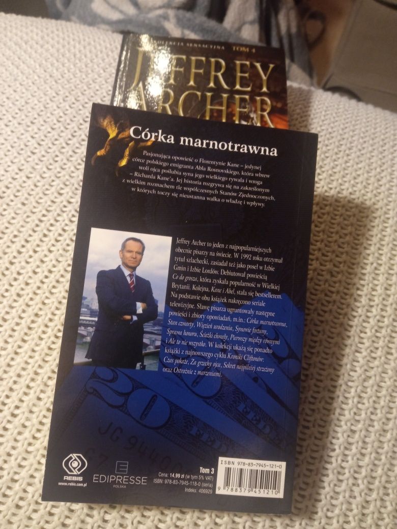 Jeffrey Archer Córka Marnotrawna