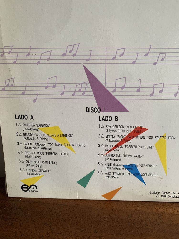 disco de Vinil super disco (duplo)