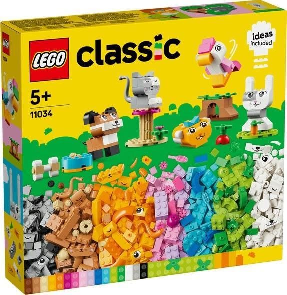 Lego Classic 11034 Kreatywne Zwierzątka, Lego