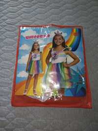 Fato Carnaval menina Unicornio 3 - 4 anos