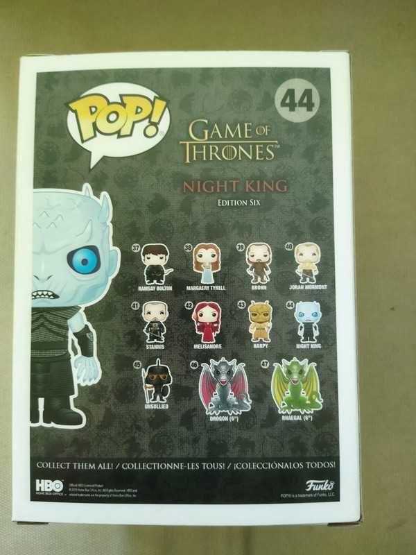 Funko Pop 44 - Game Of Thrones - Night King Special Edition