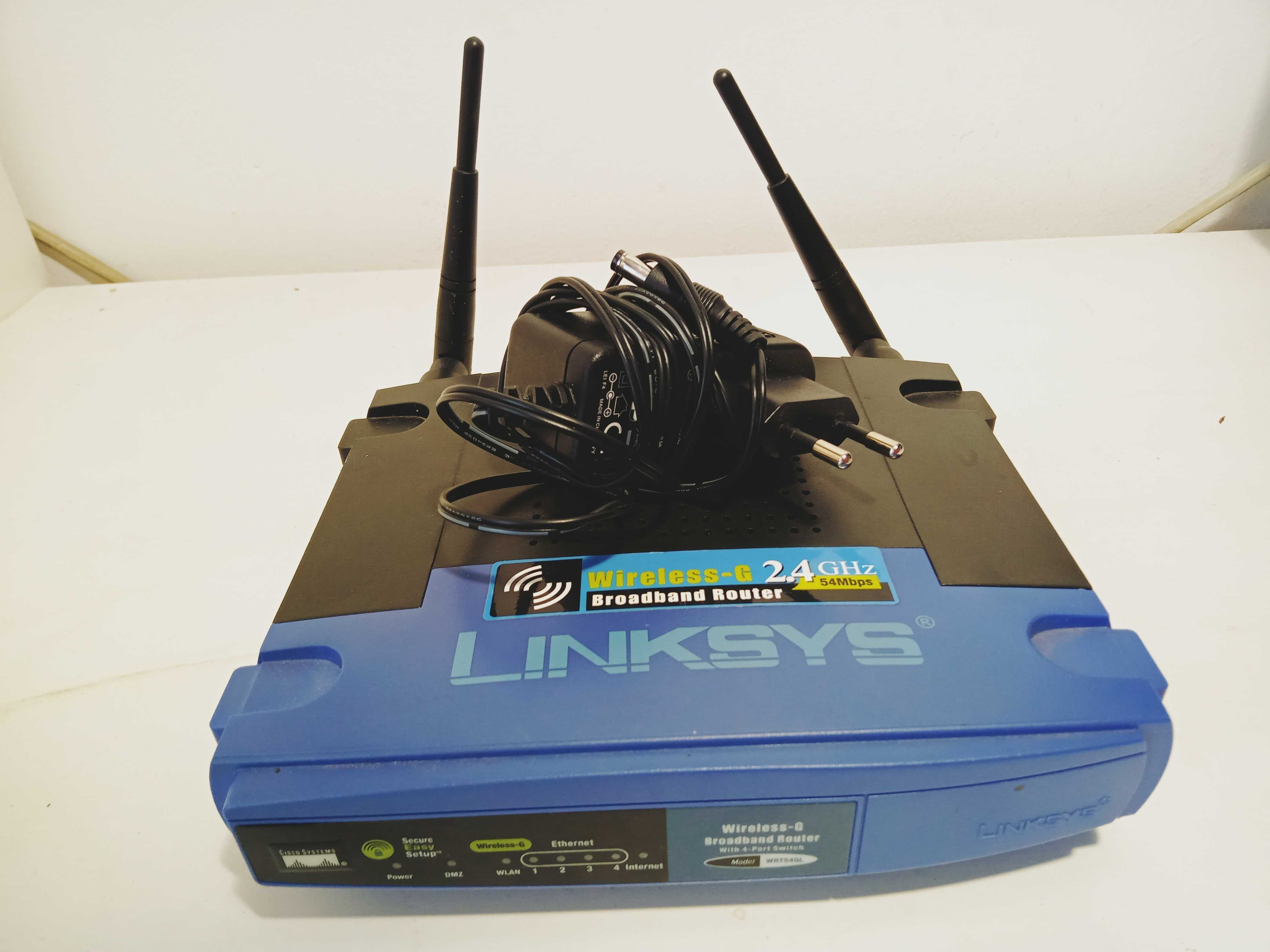 Router Linksys WRT54GL z OpenWRT – klasyk, działa stabilnie